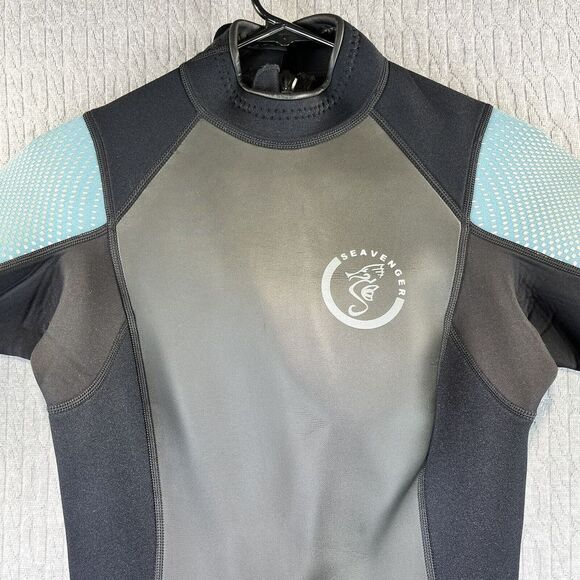 Seavenger Wetsuit Shorty Women's size (9) surfing ocean Beach swimming heavy - Picture 5 of 9